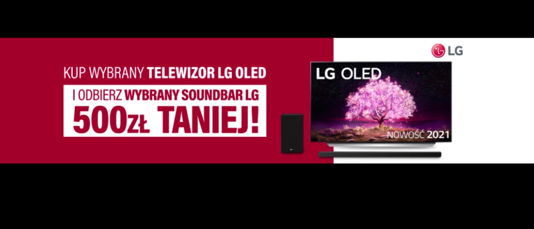 Promocja LG w Rtv Euro Agd - kup telewizor z rabatem na soundbar!