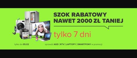 Promocja SZOK RABATOWY w NEONET