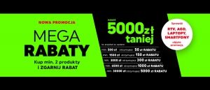 Promocja "Mega rabaty" w NEONET