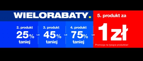 Promocja Wielorabaty w RTV EURO AGD