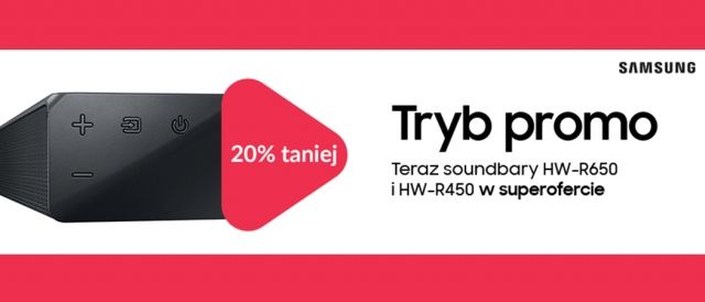Promocja na soundbary SAMSUNG w RTV EURO AGD