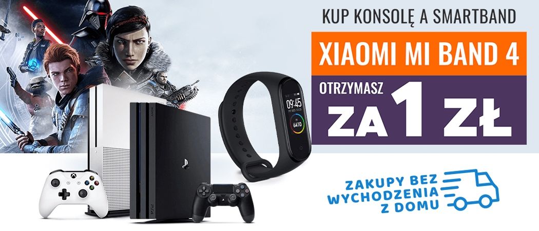 Promocja Neo24 na konsole - kup promocyjną konsolę i odbierz smartband za 1 zł!