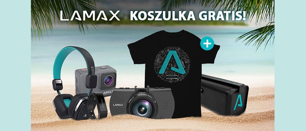 Kup wybrany produkt marki LAMAX i otrzymaj koszulkę gratis w promocji Media Expert!
