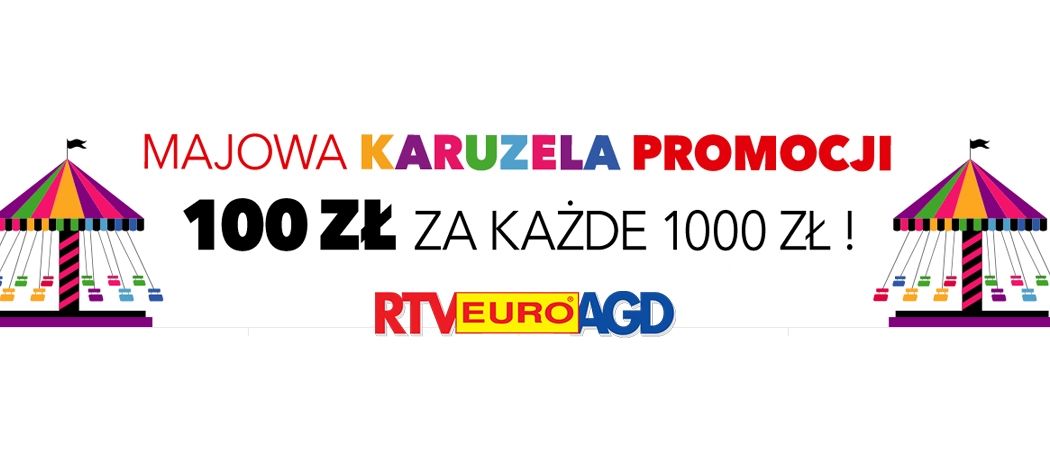 Bony RTV EURO AGD na kolejne zakupy w prezencie!