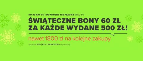 Promocja ŚWIĄTECZNE BONY w NEONET