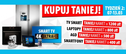 Promocja "Kupuj taniej!" w Media Expert