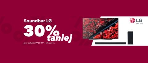 Promocja na telewizory LG w RTV EURO AGD