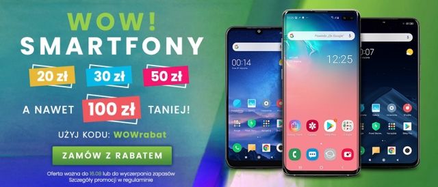 Promocja na smartfony w Sferis