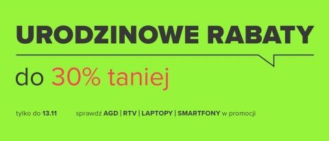 Promocja "Urodzinowe rabaty" w NEONET
