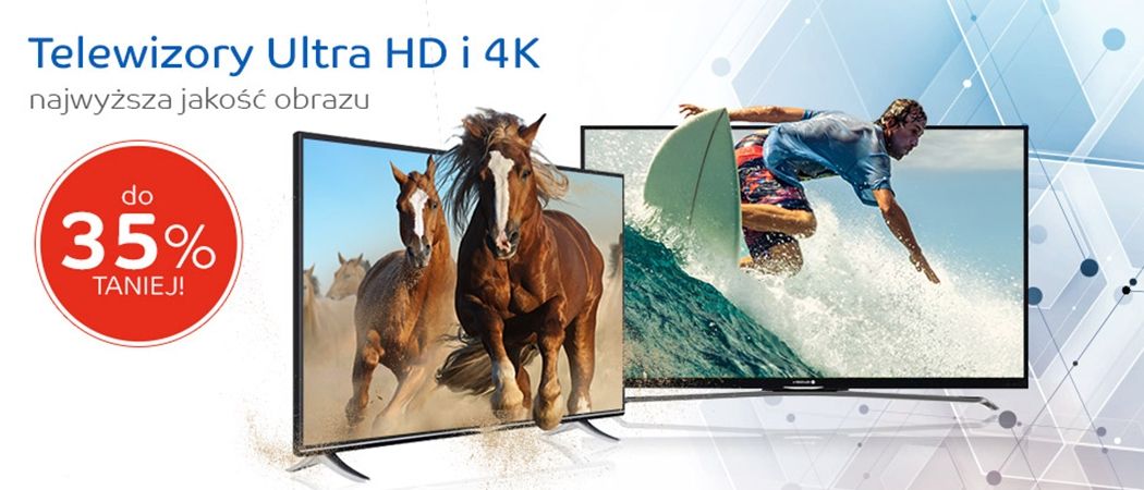 Promocja na telewizory w eMAG - rabaty na telewizory Ultra HD i 4K nawet do 35%!