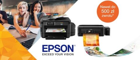 Promocja na drukarki EPSON
