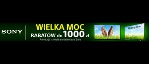 Promocja na telewizory SONY w RTV EURO AGD