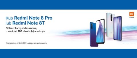 Promocja na smartfony XIAOMI w RTV EURO AGD