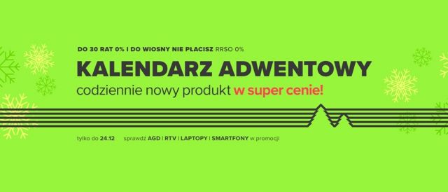 Promocja KALENDARZ ADWENTOWY  w Neonet 