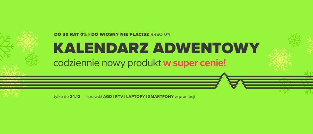 Promocja KALENDARZ ADWENTOWY w Neonet - kup jeszcze taniej promocyjny telewizor!