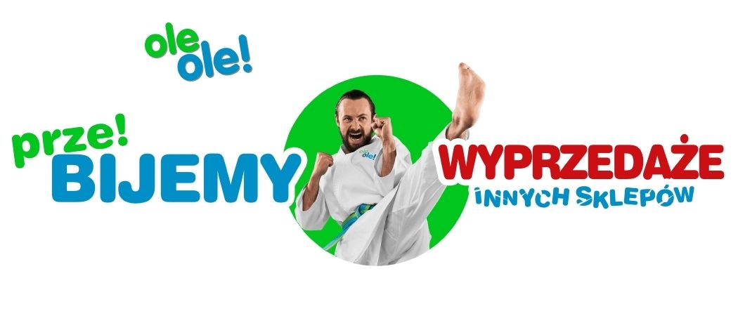 Przebijemy wyprzedaże innych sklep&oacute;w - akcja promocyjna Ole Ole!