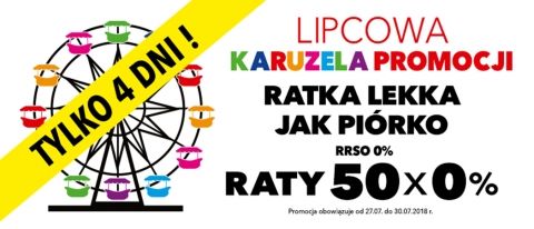 Promocja ratalna w RTV EURO AGD