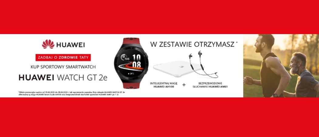 Promocja HUAWEI w RTV EURO AGD - kup wybrany smartwatch i odbierz w prezencie wagę i słuchawki!