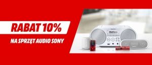 Rabaty na sprzęt audio SONY w Media Markt!