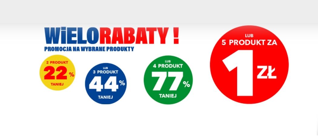 Promocja WIELORABATY w RTV EURO AGD - kup wybrane RTV i zyskaj rabat na jeden z produkt&oacute;w!