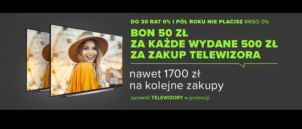 Promocja w Neonet - kup telewizor i zyskaj bon na kolejne zakupy!