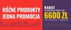 Promocja R&Oacute;ŻNE PRODUKTY, JEDNA PROMOCJA w NEO24