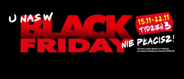 Promocja "Black Friday" w RTV EURO AGD