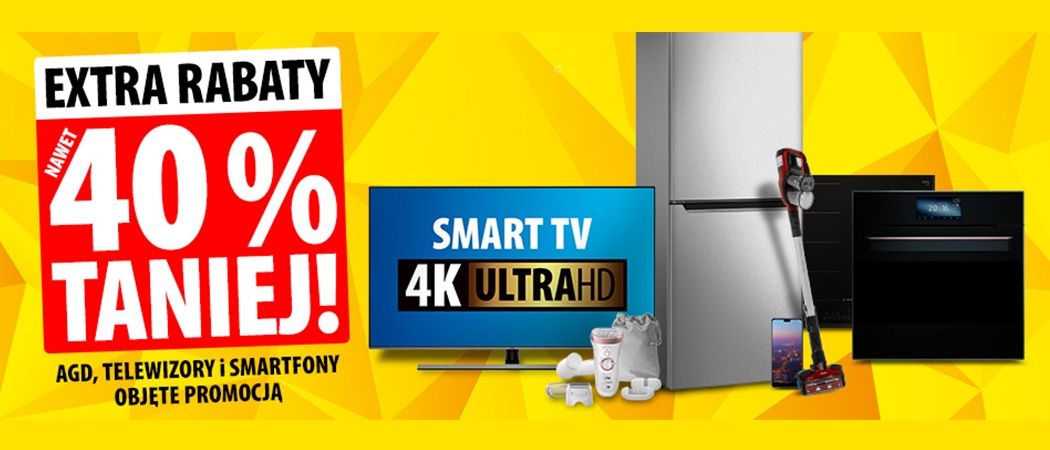 Promocja w Media Expert - kup wybrany telewizor lub smartfon nawet do 40% taniej!