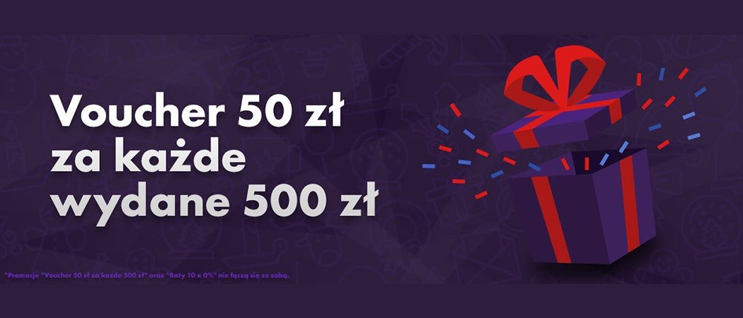 Promocja w Vobis - kup wybrany sprzęt i zyskaj voucher o wartości 50 zł za każde wydane 500 zł!