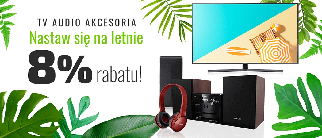 Promocja na telewizory i sprzęt audio w Neo24 - kup promocyjny sprzęt z dodatkowym rabatem do 8%!