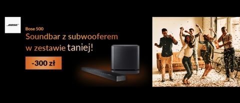 Promocja na soundbary i subwoofery w RTV EURO AGD