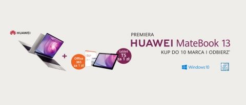 Promocja na laptopy HUAWEI w RTV EURO AGD