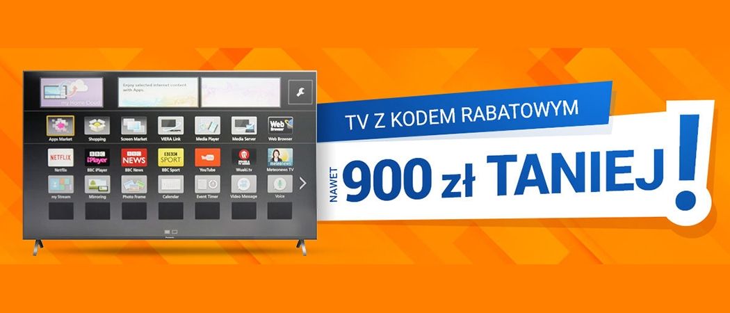 Promocja w Avans - kup promocyjny telewizor z rabatem nawet do 900 zł!