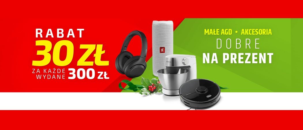 Promocja 30 ZŁ ZA 300 ZŁ w Neo24 - kup wybrane słuchawki, głośnik mobilny i inne taniej z kodem rabatowym!