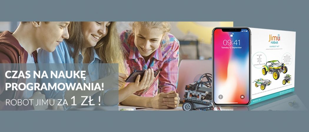 Promocja w RTV EURO AGD - kup promocyjny smartfon i odbierz robota Jimu za 1zł!