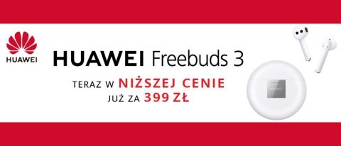 Promocja na słuchawki HUAWEI w RTV EURO AGD