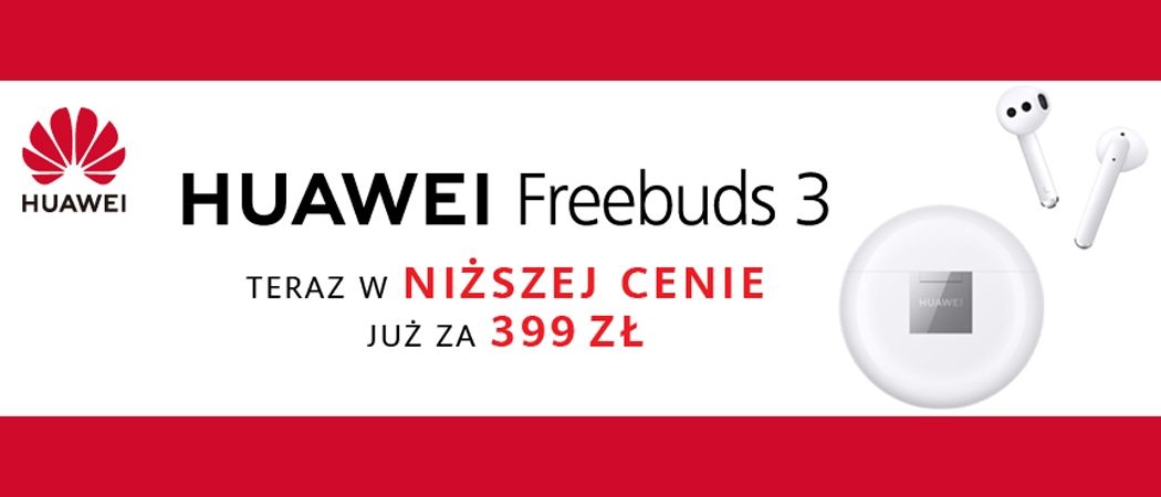 Promocja HUAWEI w RTV EURO AGD - kup jeszcze taniej promocyjne słuchawki!