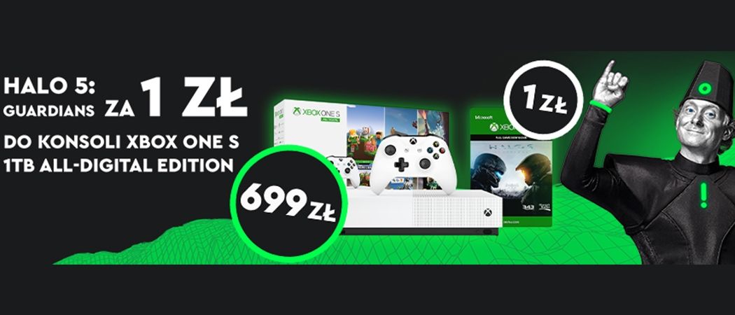 Kup wybraną konsolę XBOX i odbierz w prezencie grę Halo 5: Guardians za 1 zł w promocji Ole Ole!
