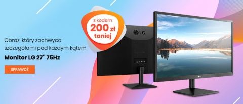 Promocja na monitory LG w Zadowolenie
