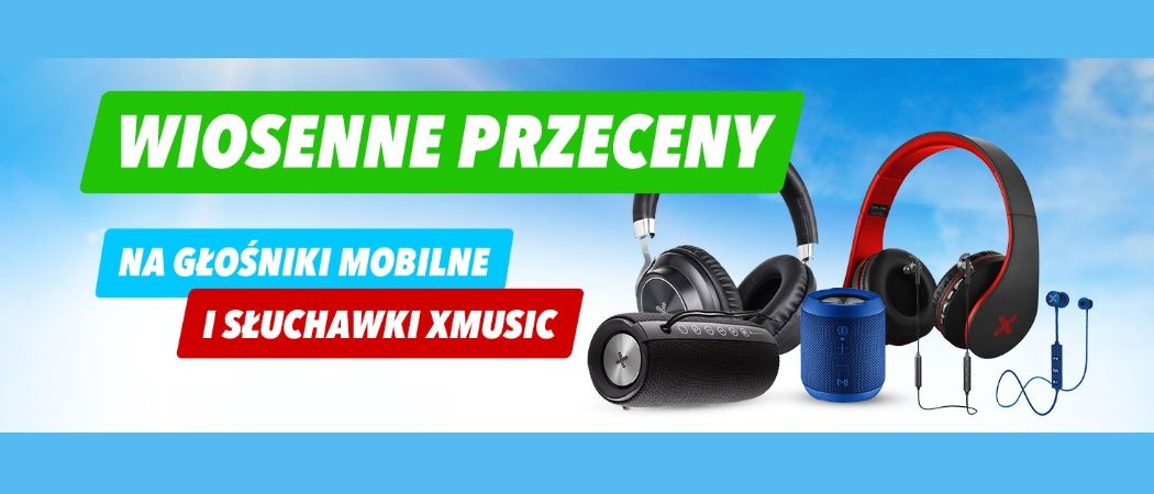 Promocja WIOSENNE PRZECENY w Media Expert - kup taniej wybrany głośnik mobilny lub słuchawki!