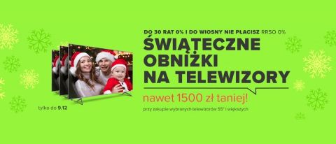 Promocja ŚWIĄTECZNE OBNIŻKI NA TELEWIZORY w Neonet 