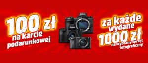 Promocja na aparaty w Media Markt