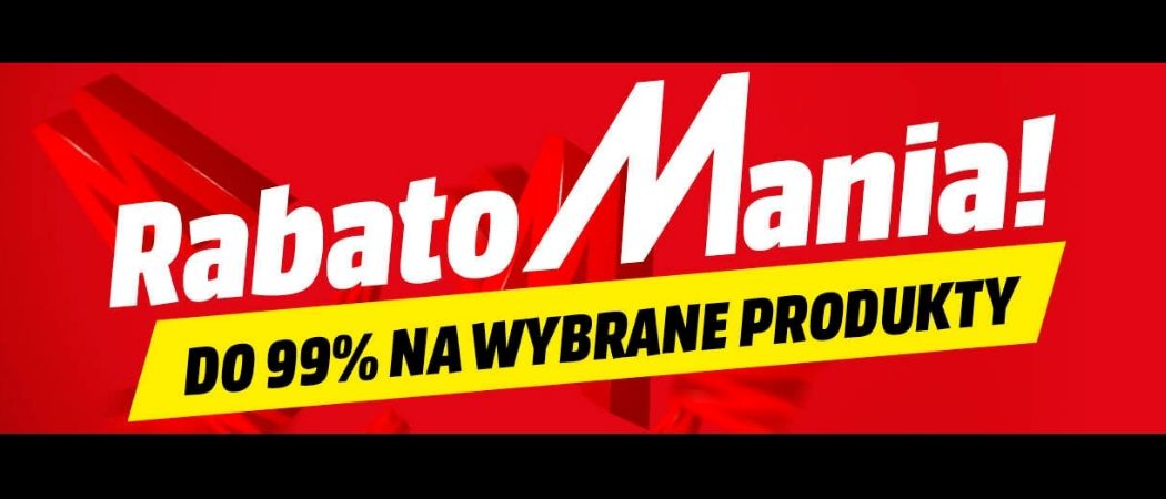 Promocja RABATOMANIA w Media Markt - kup wybrane RTV i zyskaj rabat na jeden z produkt&oacute;w!