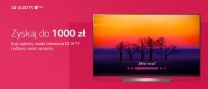 Promocja na telewizory LG w Media Expert