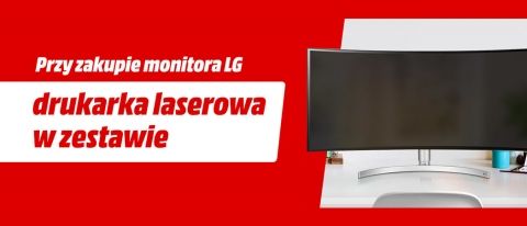 Promocja na monitory LG w Media Markt