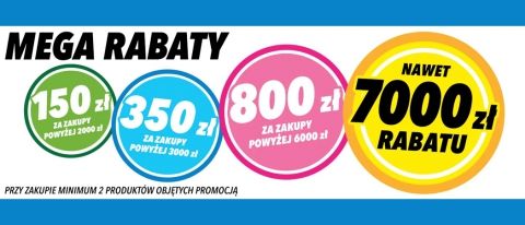 Promocja MEGA RABATY w Media Expert