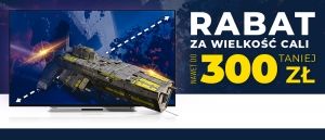 Promocja RABAT ZA WIELKOŚĆ CALI w NEO24