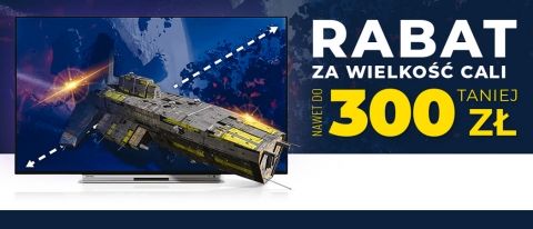 Promocja RABAT ZA WIELKOŚĆ CALI w NEO24