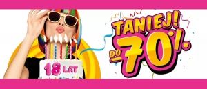 Promocja URODZINY- TANIEJ DO 70% w Media Expert