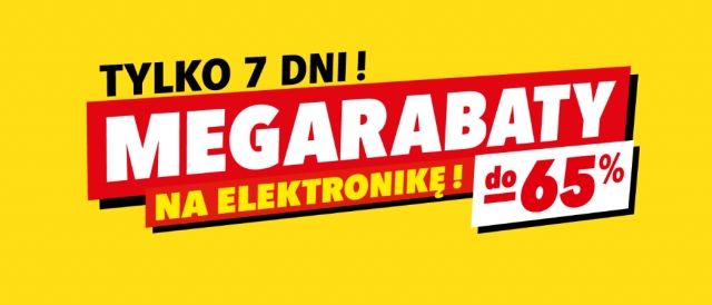 Promocja "Mega rabaty na elektronikę" w RTV EURO AGD